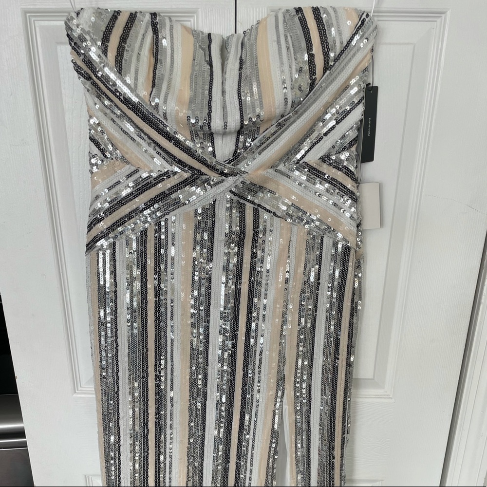 LULUS XL CLASSY STRAPLESS GOWN
